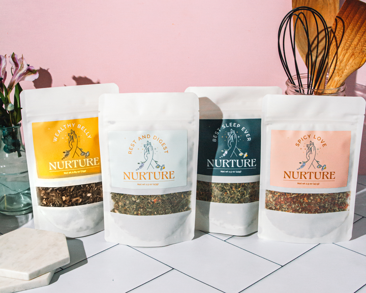 Herbal Tea Blends for Mind and Gut